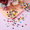 Spritewelry 130 Sets 13 Colors Enamel Rivets FIND-SW0001-17-17