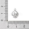 Brass Micro Pave Cubic Zirconia Pendants KK-H511-01P-01-3