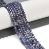 Natural Tanzanite Beads Strands G-F717-17B-01-2