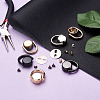 Givenny-EU 10 Sets 5 Colors Zinc Alloy Bag Lifting Ring FIND-GN0001-08-9