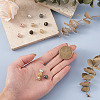160Pcs 8 Colors Alloy Rhinestone Beads FIND-CW0001-11-5
