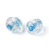Handmade Foil Lampwork Beads FOIL-T007-01G-3