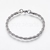 Tarnish Resistant 304 Stainless Steel Chain Bracelets BJEW-P236-27P-1