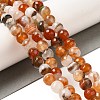 Natural Agate(Dyed & Heated) Beads Strands G-H066-B05-02-2