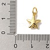 Rack Plating Brass Micro Pave Cubic Zirconia Pendants KK-U027-09-01G-3