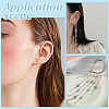 12Pcs Brass Ear Cuff Findings KK-ME0001-78-5