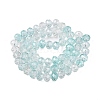 Transparent Glass Beads Strands GLAA-T023-6mm-A01-2