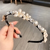 Plastic Imitation Pearl Hair Bands for Women Girl PW-WGB5188-01-1