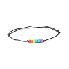 2Pcs Glass Seed Braided Cord Bracelets Set BJEW-JB07891-4