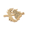 304 Stainless Steel Pendants STAS-V016-15G-2