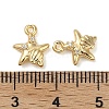 Brass Micro Pave Cubic Zirconia Pendants KK-U045-09G-3