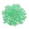 Luminous UV Plating Rainbow Iridescent Acrylic Beads OACR-F006-03F-4