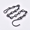 Iron Hanging Chains AJEW-WH0109-78-1