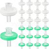 100Pcs 2 Colors Plastic Disposable Microporous Needle Syringe Filter AJEW-OC0002-54-1