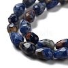 Natural Sodalite Beads Strands G-P520-B23-01-4