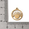 201 Stainless Steel Pendants STAS-E211-06G-3