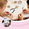 1 Bag DIY Keychain Kit DIY-GL0007-19A-7