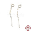 925 Sterling Silver Eye Pins STER-Z004-02A-1