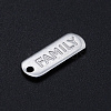 Non-Tarnish 201 Stainless Steel Pendants STAS-S105-T792-2