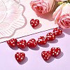 10Pcs Baking Paint Glass Beads GLAA-CJ0002-96-6