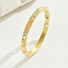 Fashionable Casual Retro Alloy Rhinestone Bangles with Enamel for Women QT6970-2-1