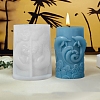 Column with Sea Animal Pattern DIY Silicone Candle Molds PW-WG8C50A-01-1