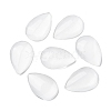 Transparent Teardrop Glass Cabochons X-GGLA-R024-30x20-4