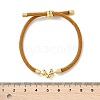 Adjustable Nylon Cord Bracelets X-BJEW-C096-01G-22-5