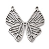 Anti-Tarnish 304 Stainless Steel Pendants STAS-Q002-03P-1