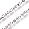 Non-Tarnish 304 Stainless Steel Ball Chains CHS-L024-025F-3