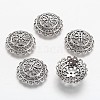 Tibetan Style Alloy Fancy Bead Caps PALLOY-F133-25AS-1