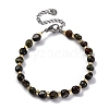 Natural Dragon Blood Beaded Bracelets for Women G-P563-07P-08-4