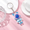 Rabbit Spaceman PVC Plastic Cartoon Keychain KEYC-JKC01034-1