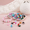 Mega Pet 110Pcs 11 Colors Resin European Beads RPDL-MP0001-01-7