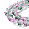 Transparent Glass Beads Strand GLAA-F112-04D-4