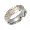 201 Stainless Steel Wide Band Finger Rings RJEW-T005-9-28-1