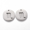 Tarnish Resistant 201 Stainless Steel Pendants LS-STAS-Z001-B-04P-1