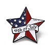 4th Of July Star Enamel Pins JEWB-C027-03D-EB-1