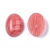 Synthetic Rhodochrosite Cabochons G-R415-14x10-15-4