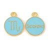 Alloy Enamel Pendants LS-ENAM-S124-01B-16L-2