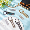 WADORN 6 Sets 3 Colors U-shaped Alloy Bag Suspension Clasps FIND-WR0007-10-4