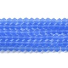 Imitate Austrian Crystal Frosted Glass Beads Strands LS-GLAA-F029-TM4mm-B07-1