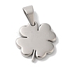 Non-Tarnish 304 Stainless Steel Pendants STAS-Z075-07P-1