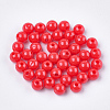 Opaque Plastic Beads LS-X-KY-T005-6mm-604-1