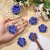 Porcelain Chopstick Stand AJEW-WH0031-86D-3