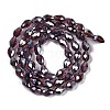 Transparent Electroplate Glass Beads Strands LS-EGLA-N013-T8mm-B03-2