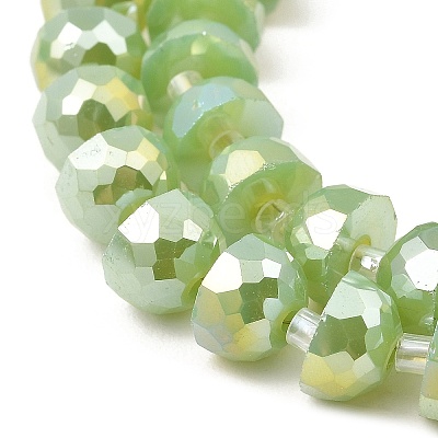 AB Color Plate Glass Beads Strands EGLA-P051-02A-A01-1
