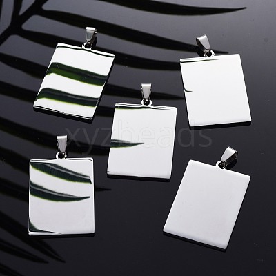 Tarnish Resistant 304 Stainless Steel Big Pendants STAS-I140-26S-1