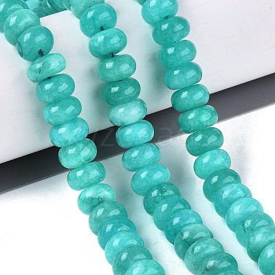 Natural White Jade Beads Strands G-Q613-01F-14-1