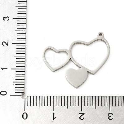 201 Stainless Steel Pendants LS-STAS-R133-01P-05-1